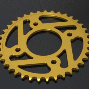Sprocket, Rear, 36T, #420, Aluminium, (Gold)