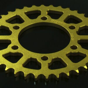 Sprocket, Rear, 39T, #428, Aluminium, (Gold)