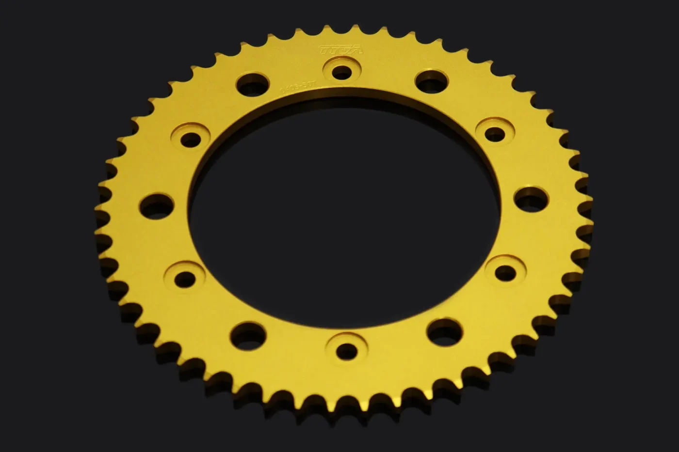 Sprocket, Rear 50T, #428, Aluminium, (Gold)