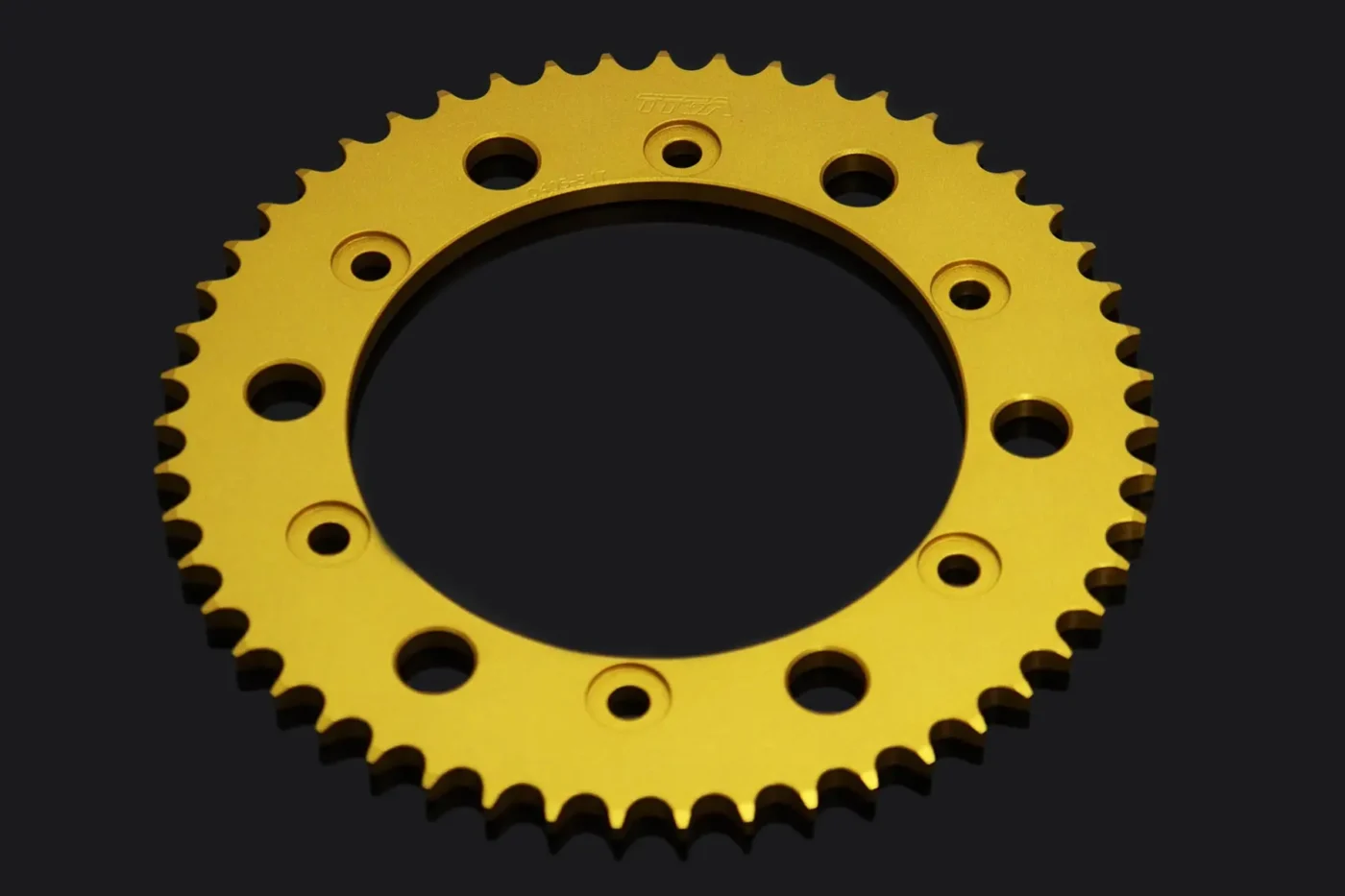 Sprocket, Rear 51T, #428, Aluminium, (Gold)