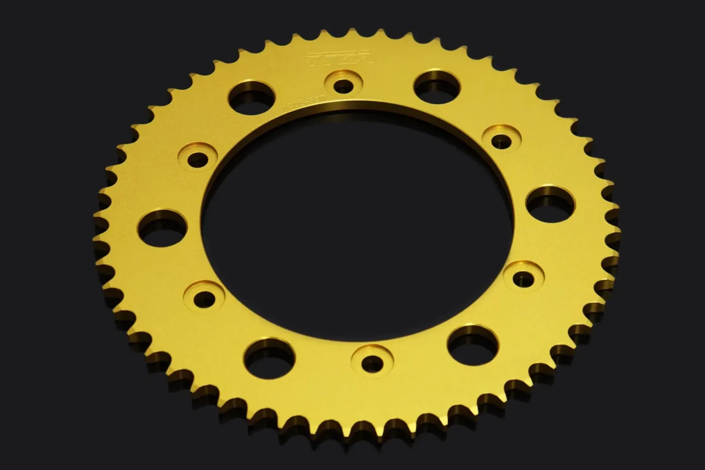 Sprocket, Rear 53T, #428, Aluminium, (Gold)