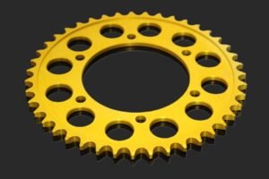 Sprocket, Rear, 43T, #530, Aluminium, (Gold)