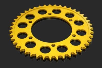 Sprocket, Rear, 44T, #530, Aluminium, (Gold)