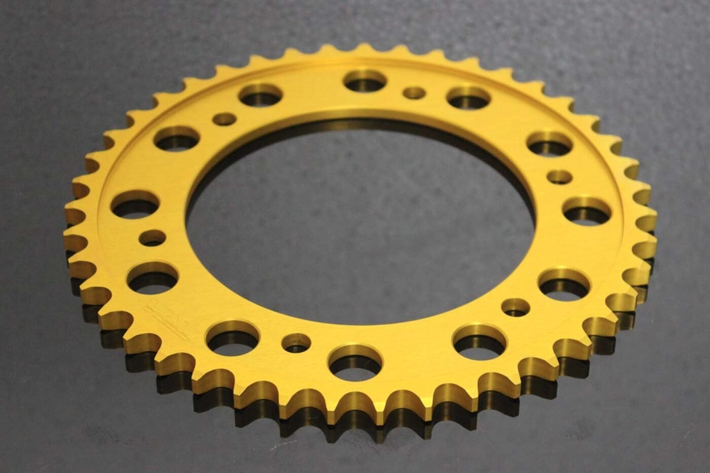 Sprocket, Rear, 41T, #530, Aluminium, (Gold)