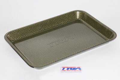 Kevlar/Carbon Workshop Tray, Small (300x200x30x1.2 mm) Set of 10 pcs
