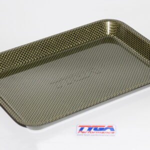 Set of 10 Workshop Trays, Small (5x Carbon/Carbon and 5x Kevlar/Kevlar) 300x200x30x1.2mm