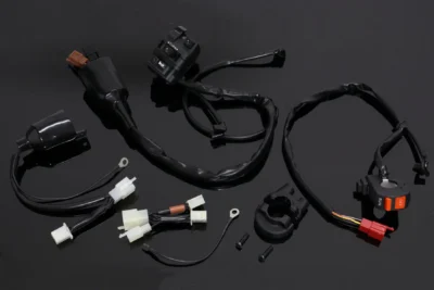 Set, Switch Gear and Throttle Housing, Assy. RC36-2, RC30 Style.