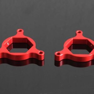 Front Fork Preload Adjuster 22mm., Red