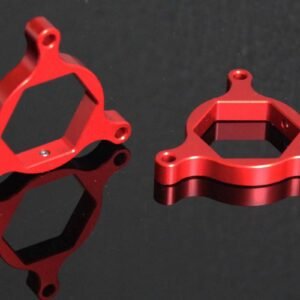 Front Fork Preload Adjuster 22mm., Red