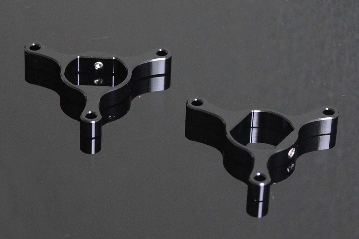 Front Fork Preload Adjuster 14mm., Black