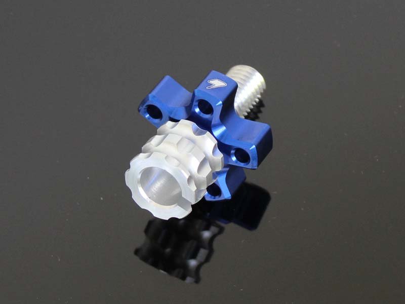 Clutch Adjuster, Blue, Bikers