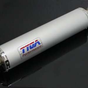 Silencer, Aluminium, Round, 2 Inch x 450 mm., No Fittings