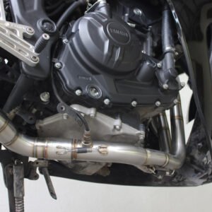 Set, Pipe, Race System, Yamaha R25/R3, MT-25/MT-03,  Stainless, No Silencer