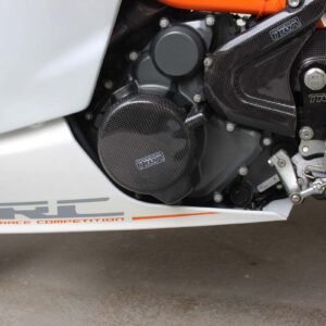 Engine Cover, Carbon, Left, KTM Duke 250/390 RC250/390, 2014-2015