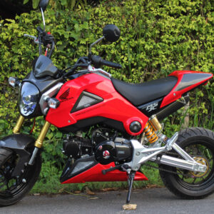 Belly Pan, GRP/Carbon, MSX125 Grom, Asteroid Black