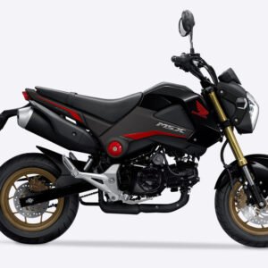 Decal Set, MSX125 Grom, Type 9, 2015 Asteroid Black Metallic Scheme