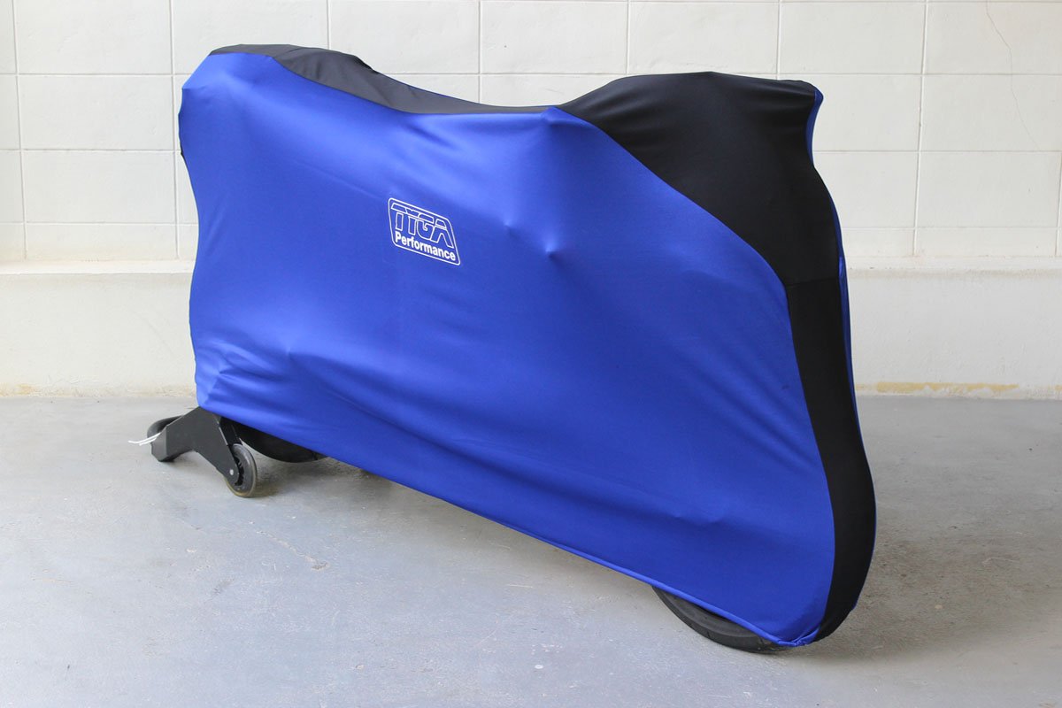 TYGA Bike Dust Cover, Blue/Black
