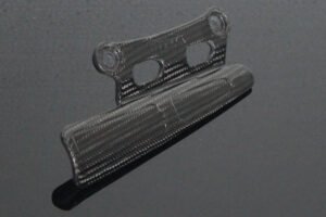 Exhaust Guard, Left, Carbon, KTM RC390 Serpent