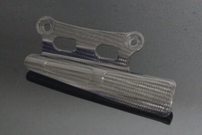 Exhaust Guard, Right, Carbon, KTM RC390 Serpent