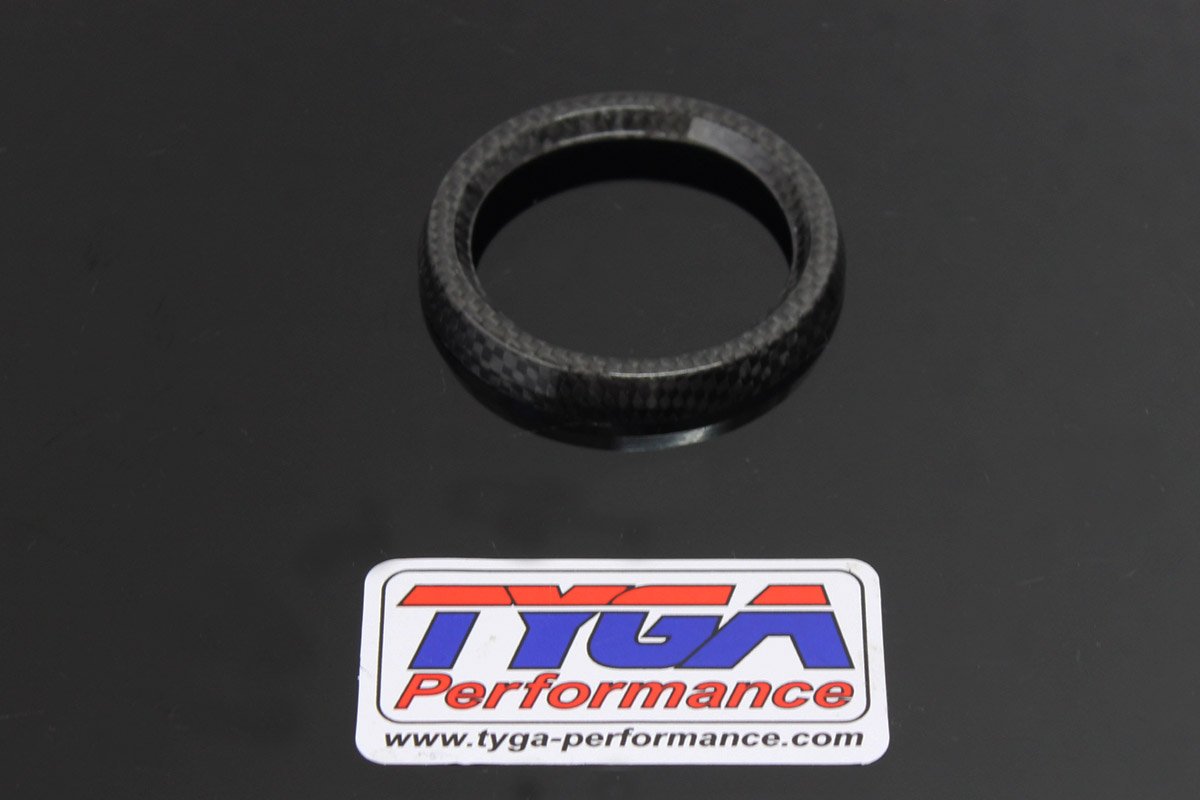 Carbon Cover, Temp Gauge, Surround 64mm