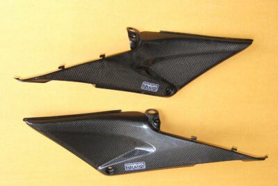 Tank In-Fill Panels Pair, Carbon, 2005-6 CBR600RR