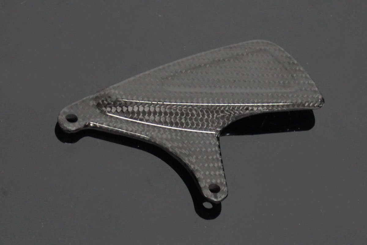 Heel Guard, Carbon, Left, Replacement