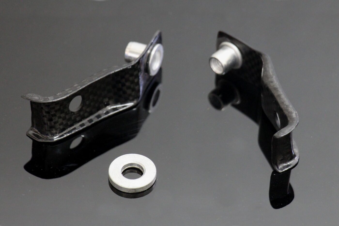 Fairing Lower Stay, Carbon, Set, RGV250 VJ21