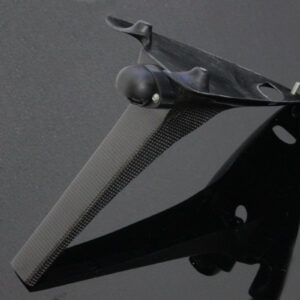 Registration/License Plate Holder, Carbon, Assy.