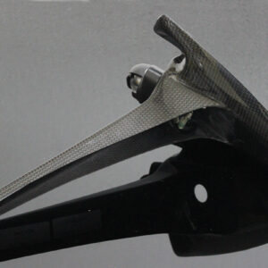 Registration/License Plate Holder, Carbon, Assy.