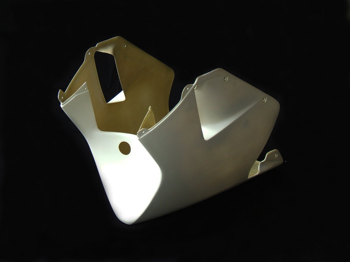 Lower Cowling, GRP, NSR250 MC21, Race, Stock Shape, Assy.