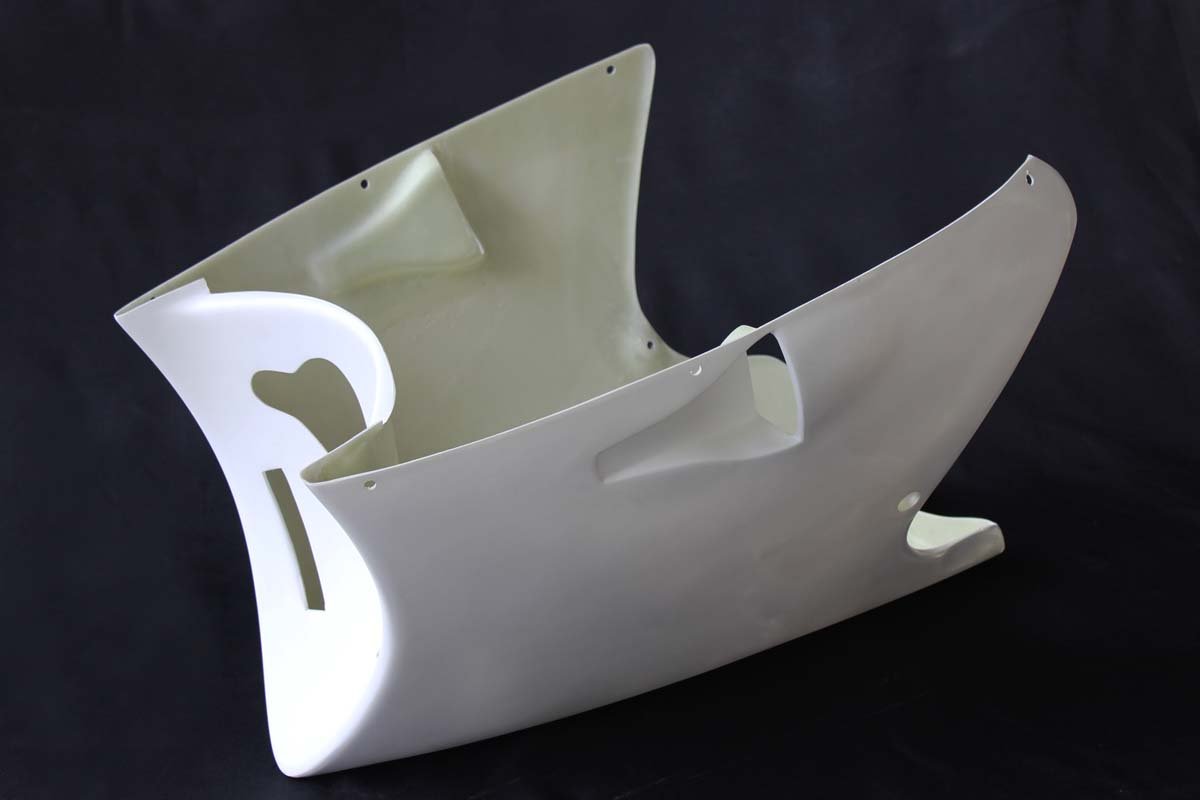 Lower Cowling, Race, GRP, VJ22, Stock Shape, Assy.