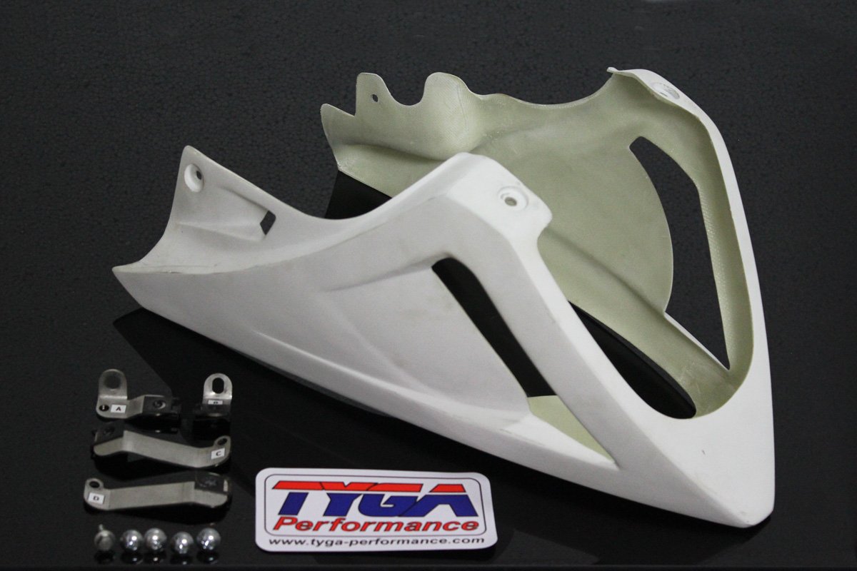 Under Cowl, Belly Exhaust Type, (GRP), Unpainted, MSX125, Monkey125 (only 4 speed engine)