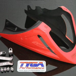 Under Cowl, Belly Exhaust Type, GRP, Red, MSX125 Grom