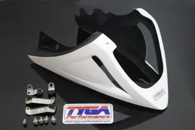 Under Cowl, Belly Exhaust Type, GRP, White, MSX125 Grom
