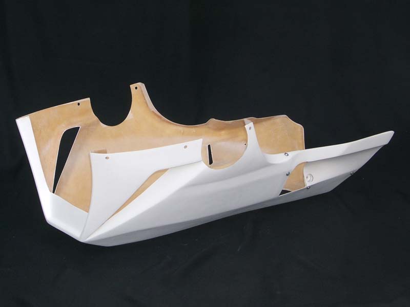 Lower Cowling, GRP, RC211V Style, NC29, Assy.