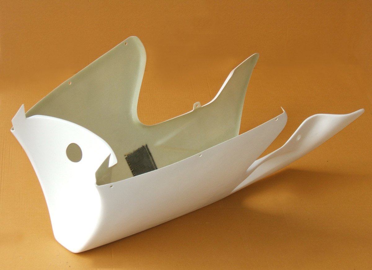 Lower Cowling, GRP, Aprilia RS-250, GP Style, Assy.