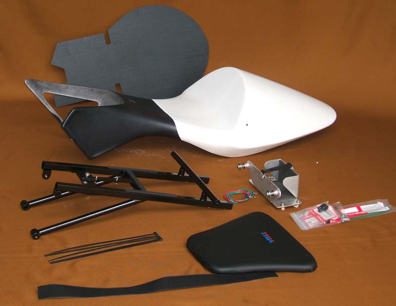 Kit, Seat Set with Carbon, Race, MC28 GP