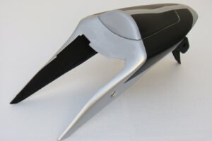 Kit, Seat Set, Street, GRP, GP CBR250R, Painted Silver/Black