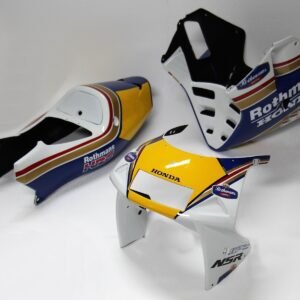 Kit, Bodywork, GRP, stock shape, NSR250 MC28, Painted Rothmans