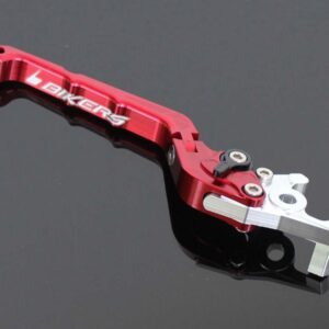 Brake Lever CNC, Red, Flip Up Type.