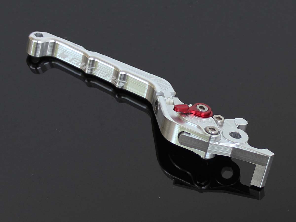 Brake Lever CNC, Silver, Flip Up Type.