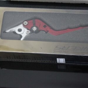 Brake Lever CNC, Red, Flip Up Type.
