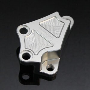 Bracket, Front Brake, 40 mm Brembo Conversion, Silver, Yamaha R25/R3/MT25/MT03 (14-18)