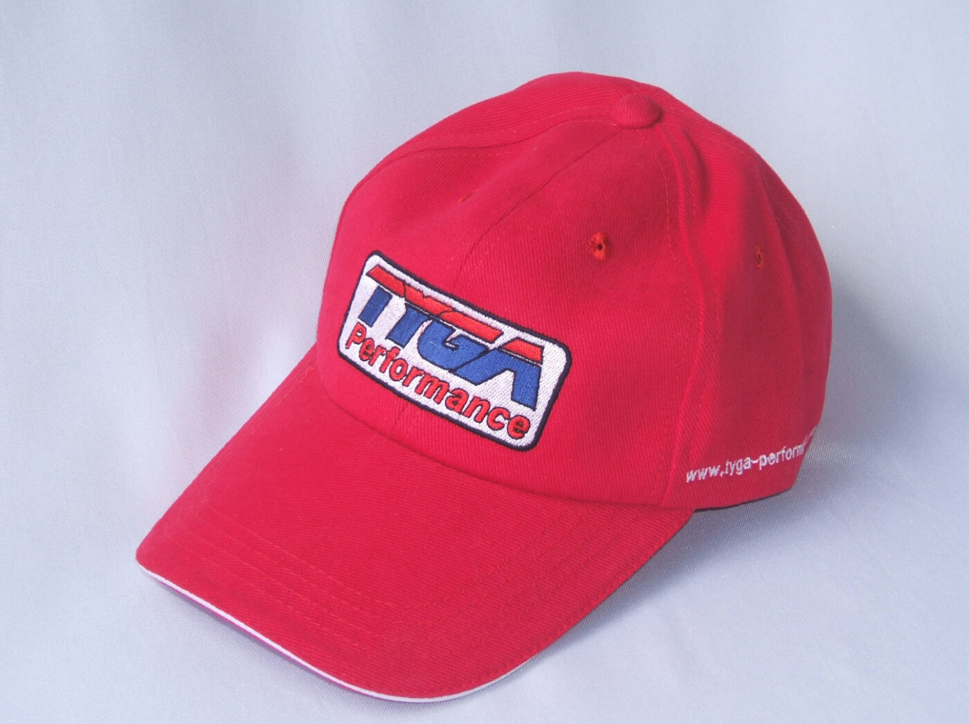 Tyga Baseball Cap, Red, Large
