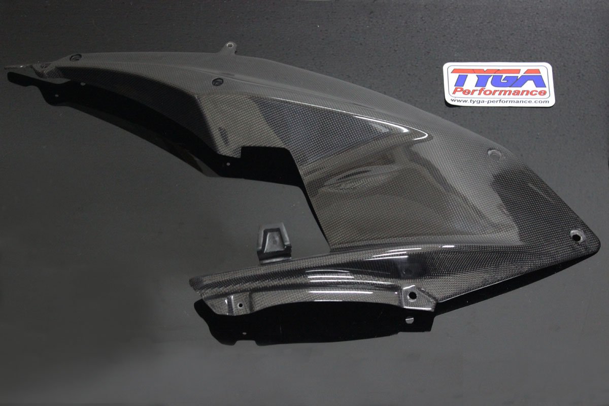 Side Cowling B, Left, Race, Carbon, KTM RC125, RC200, RC250, RC390