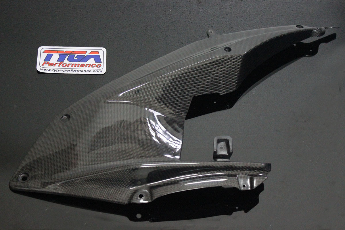 Side Cowling B, Right, Race, Carbon, KTM RC125, RC200, RC250, RC390