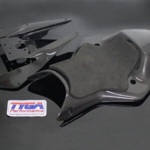 Seat Cowling Set, Street, Carbon, Cup Style, KTM RC125, RC200. RC250, RC390