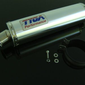 Set, Pipe, Full Race System, CBR250R, Round Aluminium Silencer