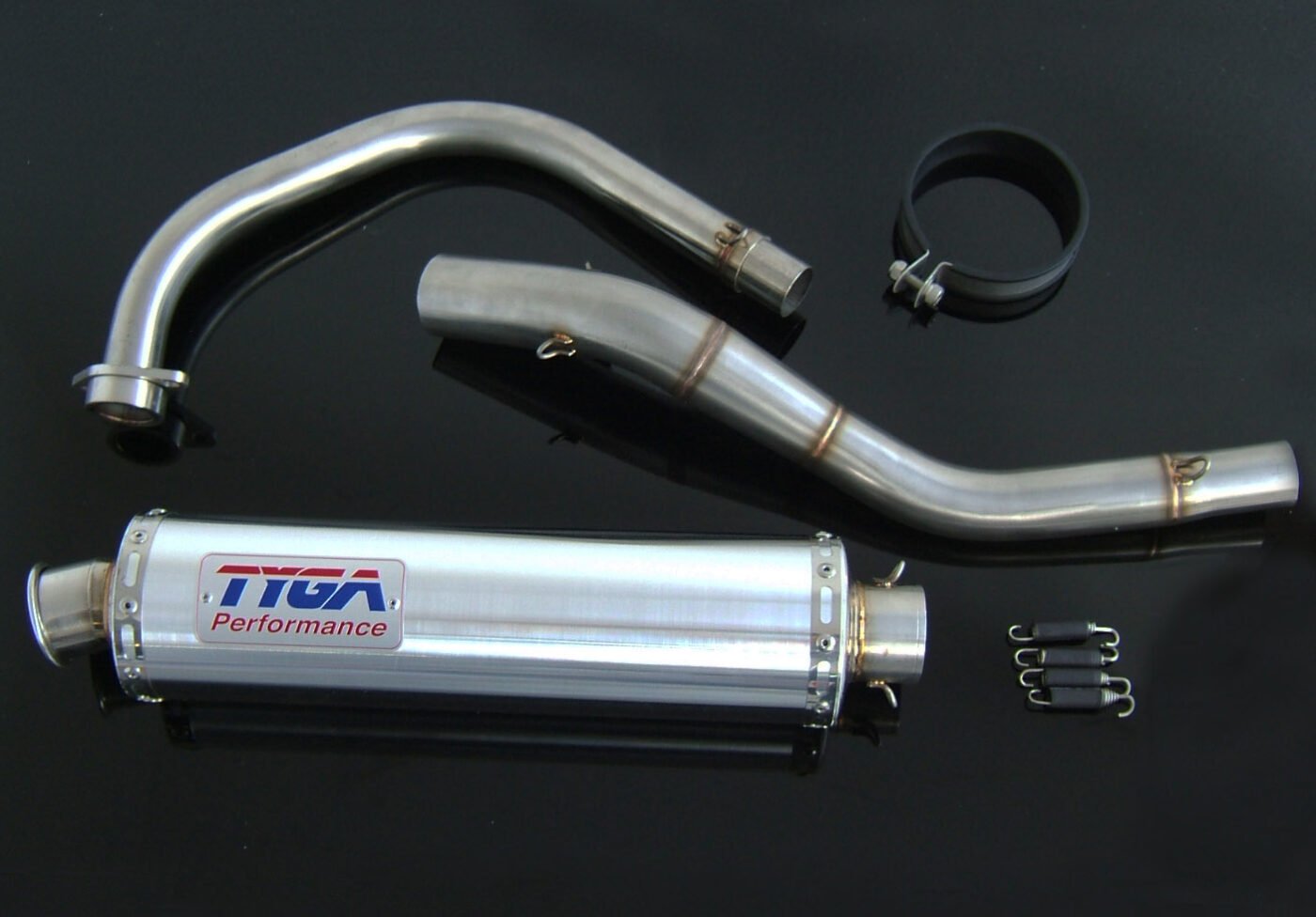 Set, Pipe, Full Race System, CBR250R, Round Aluminium Silencer