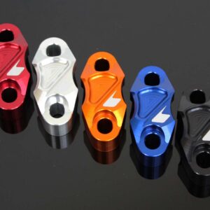 Clutch/Brake Mount Clamp), Blue, Bikers